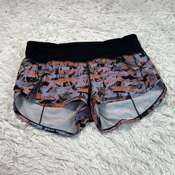 Lululemon Speed Up Short *2.5" Inversion Multi / Black - Picture 1 of 6